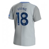 Camiseta Everton Ashley Young #18 Tercera Equipación 2023-24 manga corta